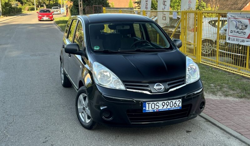 NISSAN NOTE LIFT 1.4 88KM – KLIMA – ALUMINIOWE FELGI – NIEMCY – full