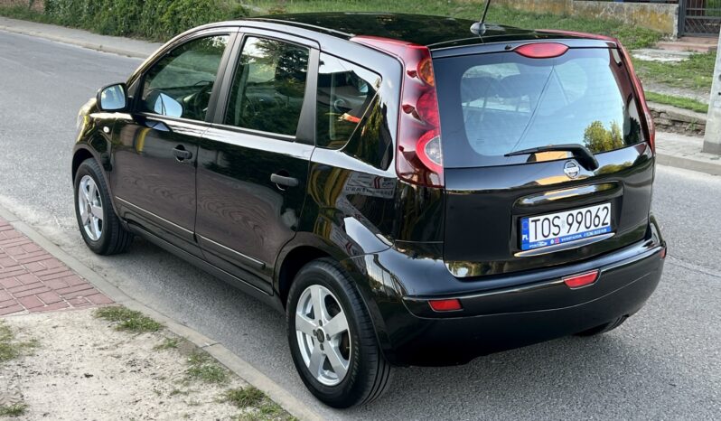 NISSAN NOTE LIFT 1.4 88KM – KLIMA – ALUMINIOWE FELGI – NIEMCY – full