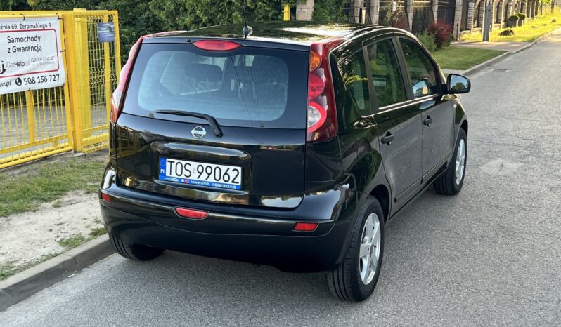 NISSAN NOTE LIFT 1.4 88KM – KLIMA – ALUMINIOWE FELGI – NIEMCY – full