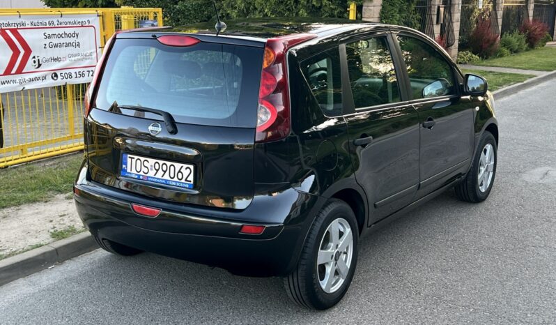 NISSAN NOTE LIFT 1.4 88KM – KLIMA – ALUMINIOWE FELGI – NIEMCY – full
