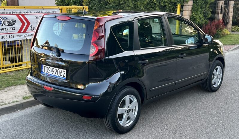 NISSAN NOTE LIFT 1.4 88KM – KLIMA – ALUMINIOWE FELGI – NIEMCY – full