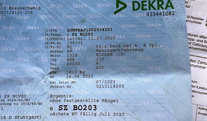 NISSAN QASHQAI I LIFT 1.6 117KM – KLIMA – TEMPOMAT – CZUJNIKI COFANIA full