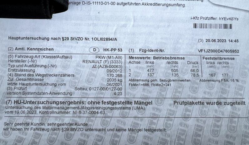 RENAULT SCENIC III 1.6 DCI 130KM BOSE – KLIMATRONIC – NAVI – GRZANE FOTELE – TEMPOMAT full