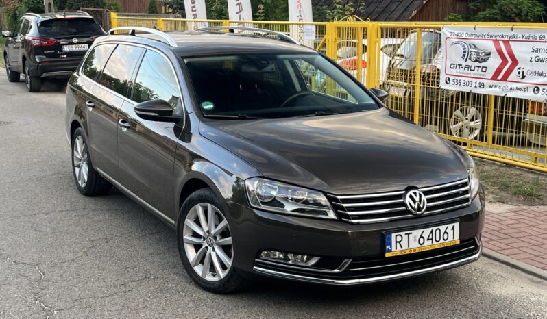 VW PASSAT B7 2.0 TDI 140KM HIGHLINE – MANUAL – NOWY ROZRZĄD – ALCANTARA – SERWIS full