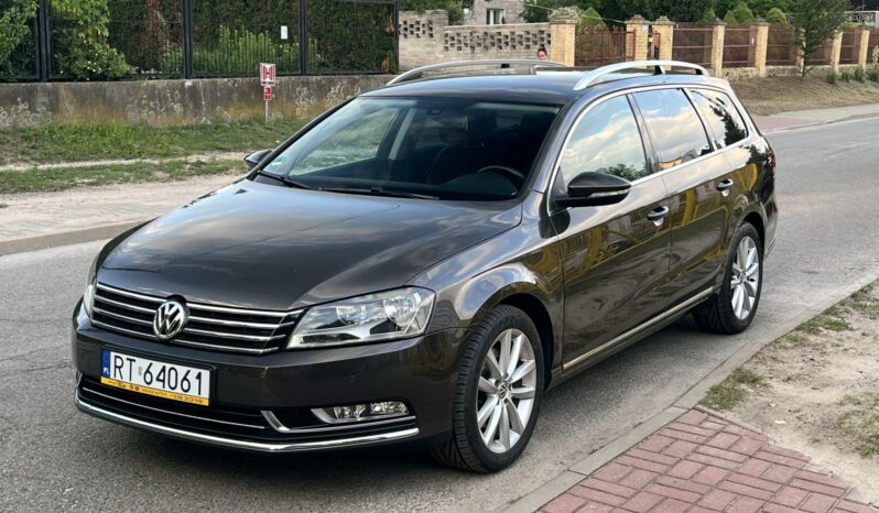 VW PASSAT B7 2.0 TDI 140KM HIGHLINE – MANUAL – NOWY ROZRZĄD – ALCANTARA – SERWIS full