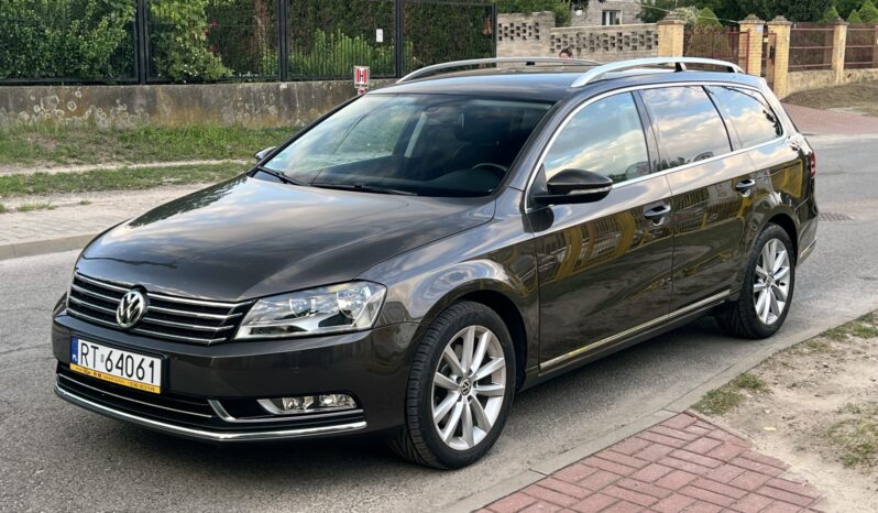 VW PASSAT B7 2.0 TDI 140KM HIGHLINE – MANUAL – NOWY ROZRZĄD – ALCANTARA – SERWIS full