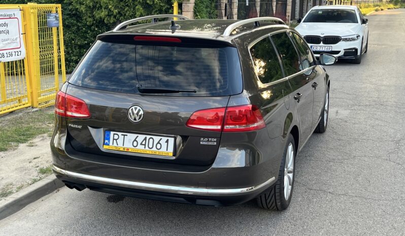 VW PASSAT B7 2.0 TDI 140KM HIGHLINE – MANUAL – NOWY ROZRZĄD – ALCANTARA – SERWIS full