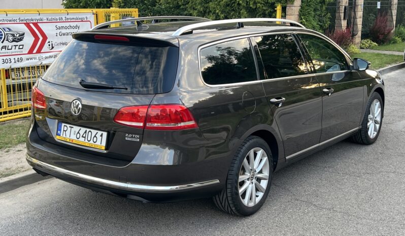 VW PASSAT B7 2.0 TDI 140KM HIGHLINE – MANUAL – NOWY ROZRZĄD – ALCANTARA – SERWIS full