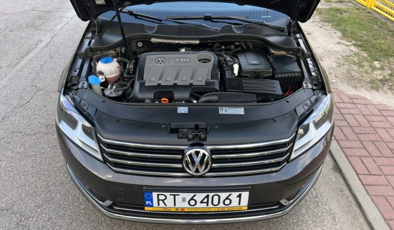VW PASSAT B7 2.0 TDI 140KM HIGHLINE – MANUAL – NOWY ROZRZĄD – ALCANTARA – SERWIS full