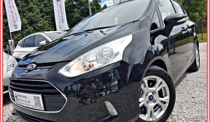 Piękny FORD B-MAX 1.0 turbo 101KM przeb 155tyś SERWIS 100ZWYPADEK 1ROK GWARANCJI full