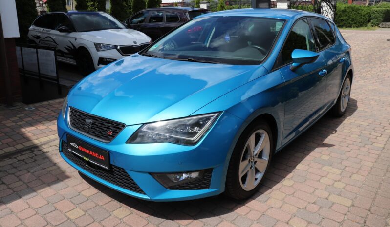 SEAT LEON 1.4 TSI FR, SERWISOWANY, 1 WŁAŚCICIEL, GWARANCJA full