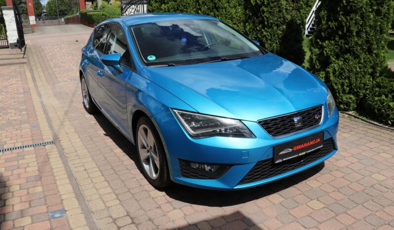 SEAT LEON 1.4 TSI FR, SERWISOWANY, 1 WŁAŚCICIEL, GWARANCJA full