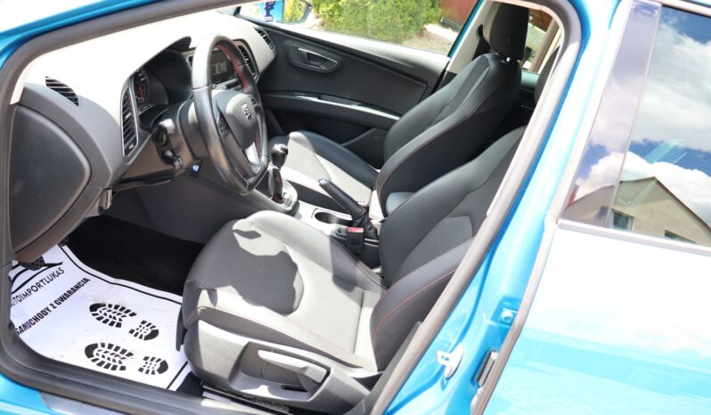 SEAT LEON 1.4 TSI FR, SERWISOWANY, 1 WŁAŚCICIEL, GWARANCJA full