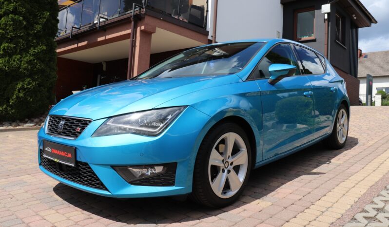 SEAT LEON 1.4 TSI FR, SERWISOWANY, 1 WŁAŚCICIEL, GWARANCJA full
