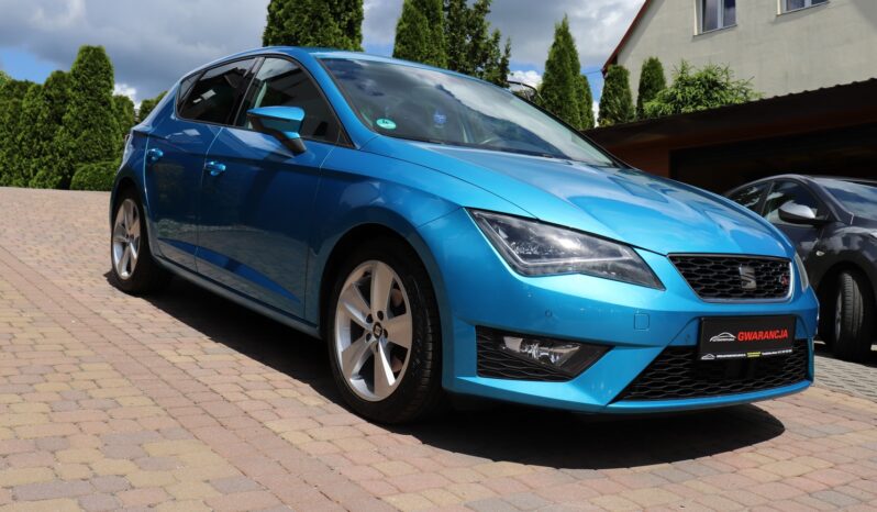 SEAT LEON 1.4 TSI FR, SERWISOWANY, 1 WŁAŚCICIEL, GWARANCJA full