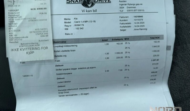 Kia Ceed 1.4 L full