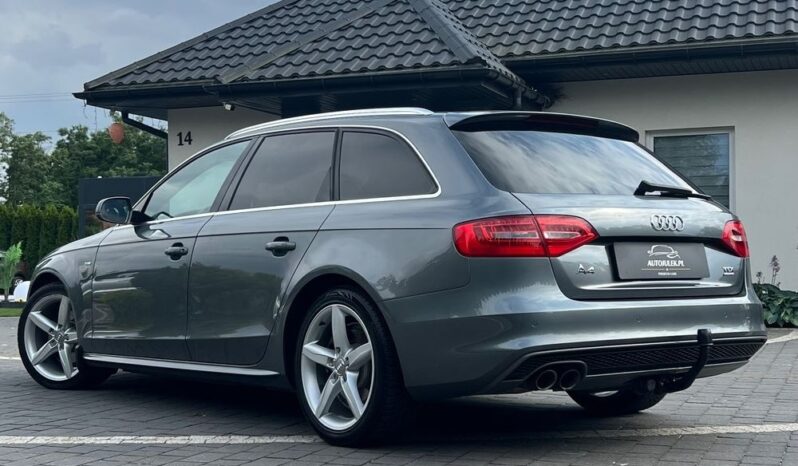 Audi A4 Avant 2.0 TDI DPF quattro S tronic S line XENON GRZANE FOTELE 100% BEZWYPADKOWA SERWISOWANA GWARANCJA full