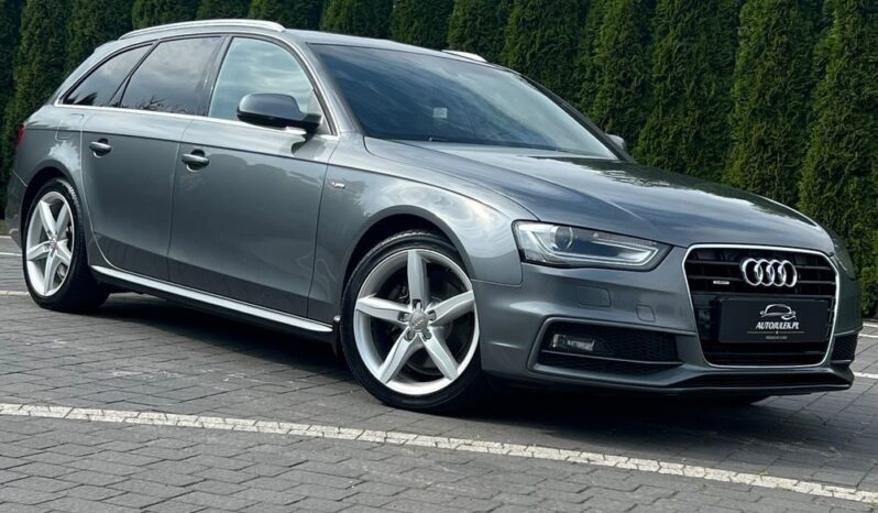 Audi A4 Avant 2.0 TDI DPF quattro S tronic S line XENON GRZANE FOTELE 100% BEZWYPADKOWA SERWISOWANA GWARANCJA full