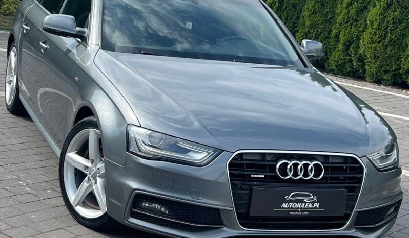 Audi A4 Avant 2.0 TDI DPF quattro S tronic S line XENON GRZANE FOTELE 100% BEZWYPADKOWA SERWISOWANA GWARANCJA full