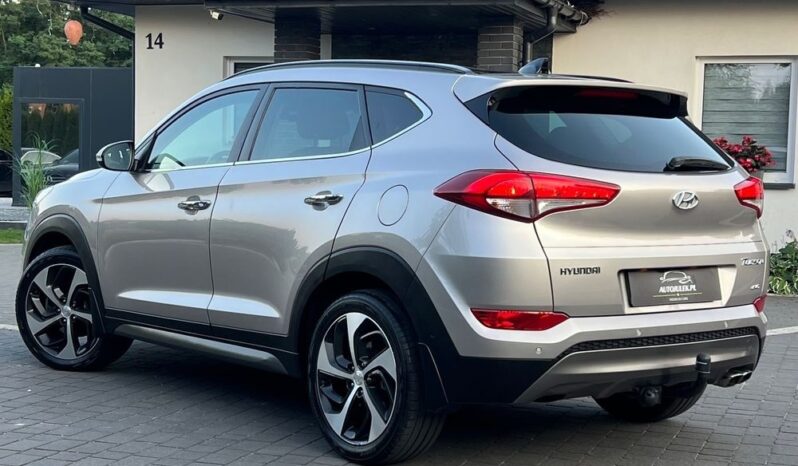 Hyundai Tucson 1.6 Turbo 4WD FULL WERSJA PANORAMA SKÓRA XENON LEDY WENTYLE KAMERA NAVI KEYLESS BLISS GWARANCJA full