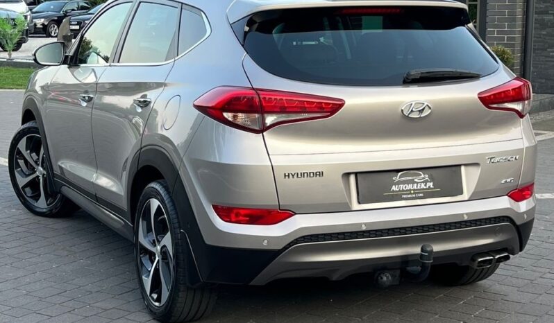 Hyundai Tucson 1.6 Turbo 4WD FULL WERSJA PANORAMA SKÓRA XENON LEDY WENTYLE KAMERA NAVI KEYLESS BLISS GWARANCJA full