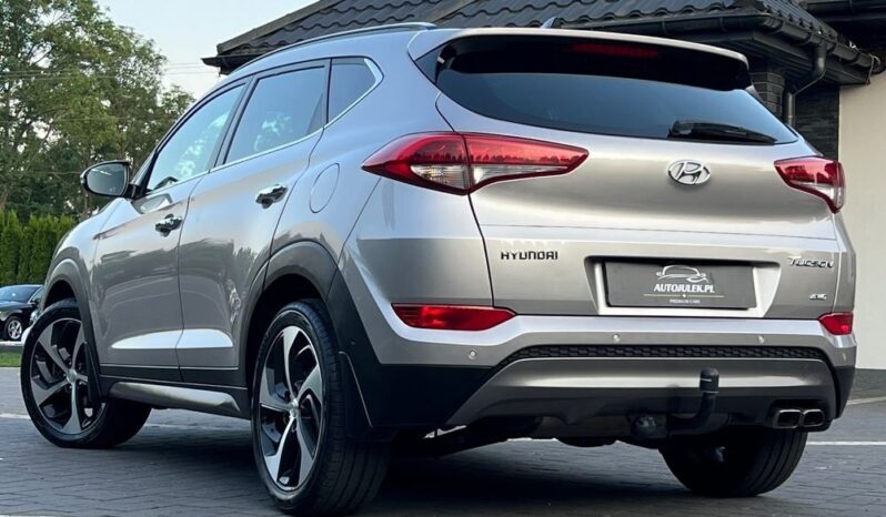 Hyundai Tucson 1.6 Turbo 4WD FULL WERSJA PANORAMA SKÓRA XENON LEDY WENTYLE KAMERA NAVI KEYLESS BLISS GWARANCJA full
