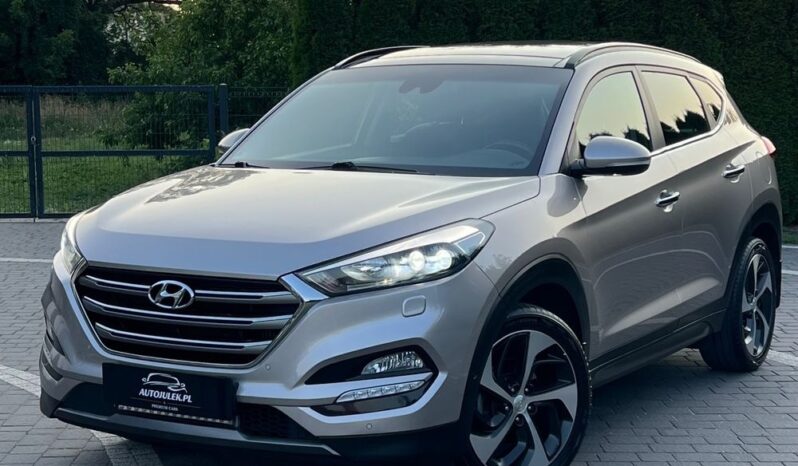 Hyundai Tucson 1.6 Turbo 4WD FULL WERSJA PANORAMA SKÓRA XENON LEDY WENTYLE KAMERA NAVI KEYLESS BLISS GWARANCJA full