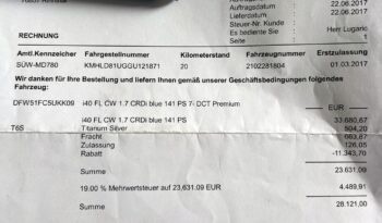 HYUNDAI I40 1.7 CRDI 141KM AUTOMAT DCT-7 – SKÓRA – KAMERA – XENON – LED full