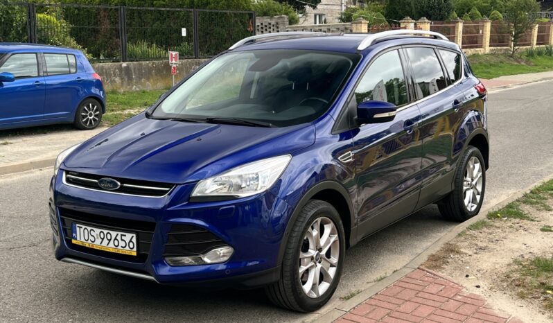 FORD KUGA II 2.0 TDCI 150KM AWD TITANIUM – NAVI – KAMERA – GRZANE FOTELE full