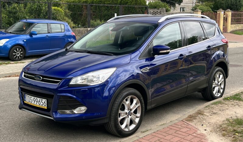 FORD KUGA II 2.0 TDCI 150KM AWD TITANIUM – NAVI – KAMERA – GRZANE FOTELE full