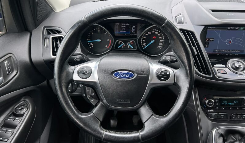 FORD KUGA II 2.0 TDCI 150KM AWD TITANIUM – NAVI – KAMERA – GRZANE FOTELE full