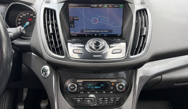 FORD KUGA II 2.0 TDCI 150KM AWD TITANIUM – NAVI – KAMERA – GRZANE FOTELE full