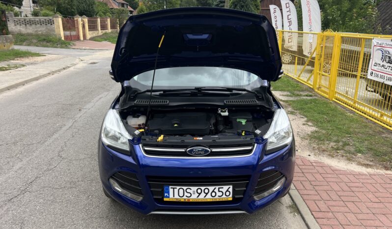 FORD KUGA II 2.0 TDCI 150KM AWD TITANIUM – NAVI – KAMERA – GRZANE FOTELE full
