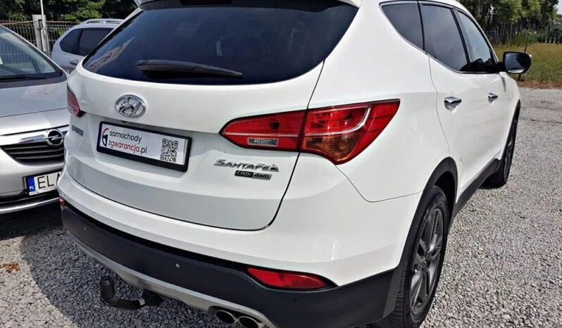 Piękny HYUNDAI SANTA FE 2.2 diesel 197KM przeb 202tyś SERWIS 1ROK GWARANCJI full