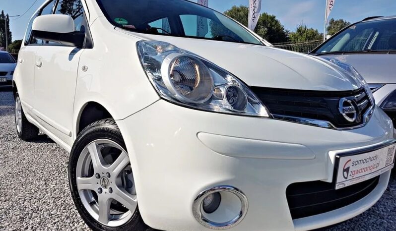 Piękny NISSAN NOTE 1.4 16V- 88KM przeb 125tyś SERWIS 1ROK GWARANCJI – BEZWYPADEK !! full