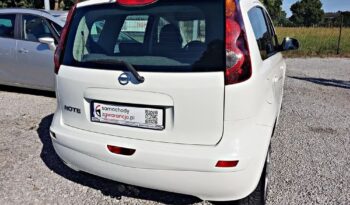 Piękny NISSAN NOTE 1.4 16V- 88KM przeb 125tyś SERWIS 1ROK GWARANCJI – BEZWYPADEK !! full
