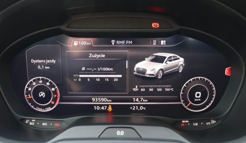 AUDI A3 1.4 TFSI, NISKI PRZBIEG, SERWISOWANY, GWARANCJA full