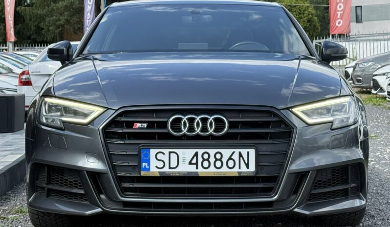 Audi S3 Limousine krajowy S3 Salon faktura vat23%  Poleasingowy I właściciel Serwis ASO 8V (2012-2020) full