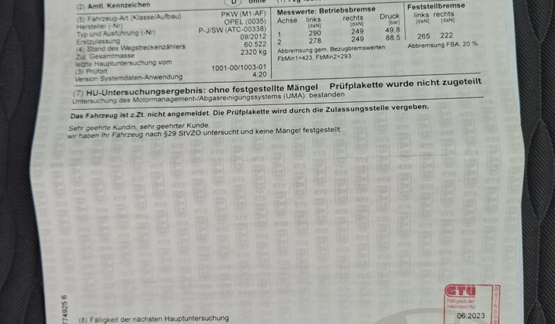 Opel Zafira Klimatronic 2-stref, Nawigacja, PDC 2x, Hak, 2 kpl. kół C (2011-) full