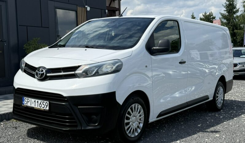 Toyota ProAce xl long  Polska Poleasingowy I właściciel  ASO VAT 23% Bezwypadkowy full