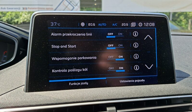 Peugeot 5008 Klimatronic 2-stref, Podgrz. fotele, 7 osobowy, Przyciemniane szyby II (2017-) full