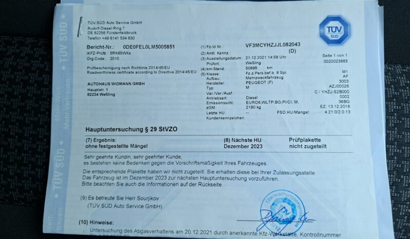 Peugeot 5008 Klimatronic 2-stref, Podgrz. fotele, 7 osobowy, Przyciemniane szyby II (2017-) full