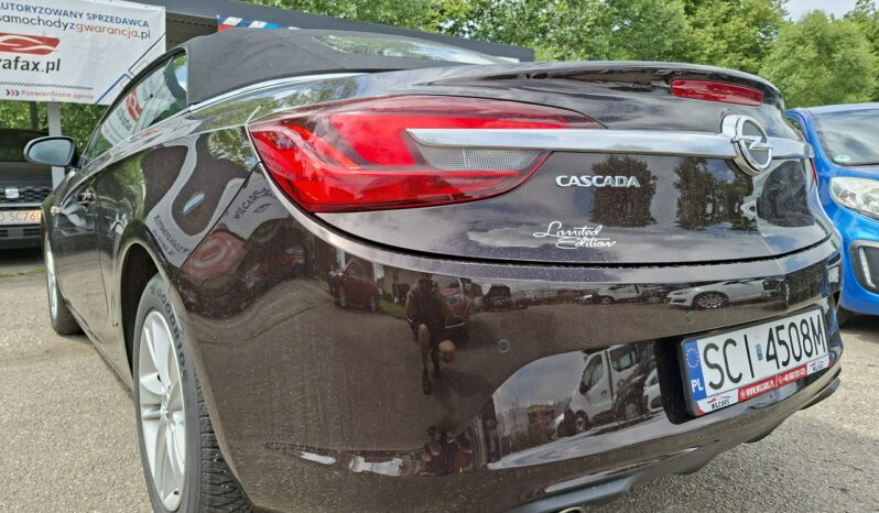 Opel Cascada Klimatyzacja, Podgrz. fotele + kierownica, PDC 2x, Alu, Tempomat full