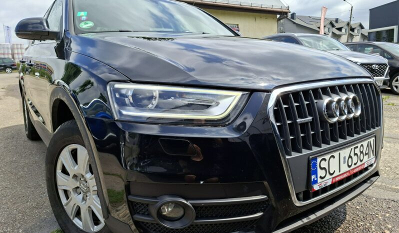 Audi Q3 Klimatronic 2-stref, Podgrz. fotele, Bi-Xenon, 2 kpl. kół, 2x PDC I (2011-2018) full