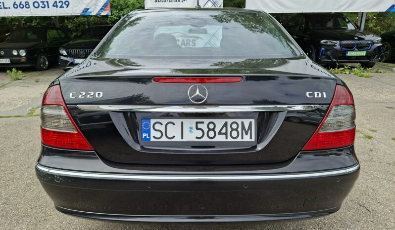 Mercedes E 220 Klimatronic 2-stref, Automat, Ele szyby 4x, Xenon, PDC 2x W211 (2002-2009) full