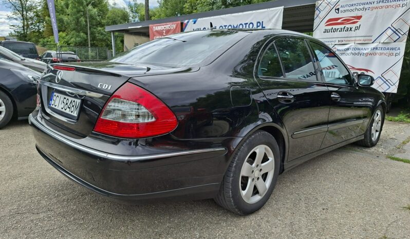 Mercedes E 220 Klimatronic 2-stref, Automat, Ele szyby 4x, Xenon, PDC 2x W211 (2002-2009) full