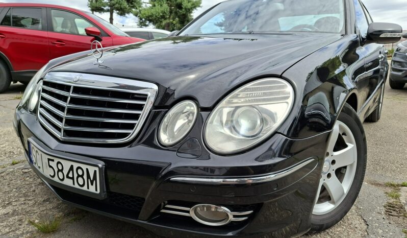 Mercedes E 220 Klimatronic 2-stref, Automat, Ele szyby 4x, Xenon, PDC 2x W211 (2002-2009) full