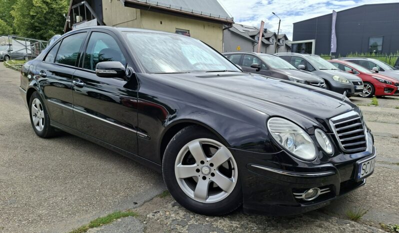 Mercedes E 220 Klimatronic 2-stref, Automat, Ele szyby 4x, Xenon, PDC 2x W211 (2002-2009) full
