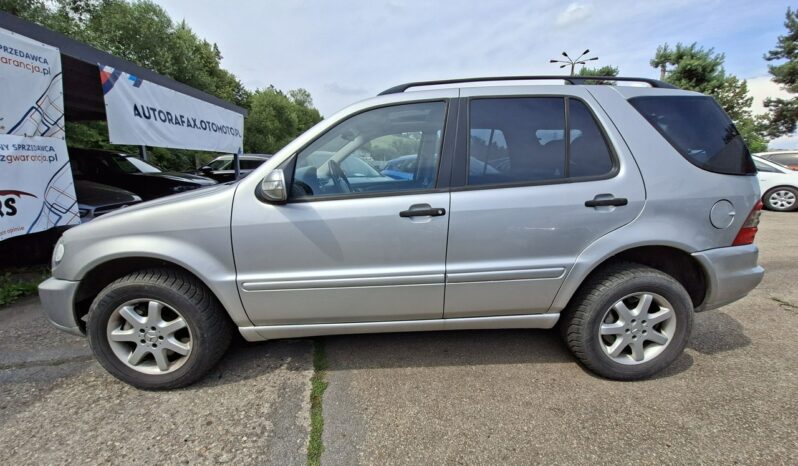 Mercedes ML 320 4×4, Reduktor, Klimatronic, Szyberdach, Automat, Hak, PDC W163 (1998-2005) full