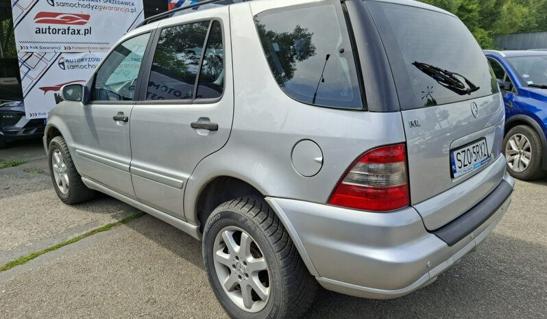 Mercedes ML 320 4×4, Reduktor, Klimatronic, Szyberdach, Automat, Hak, PDC W163 (1998-2005) full